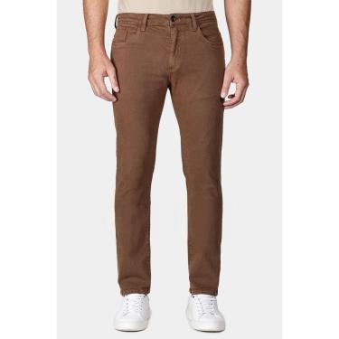 Imagem de Calça Aramis 5 Pockets Sarja Textura Cáqui-Masculino