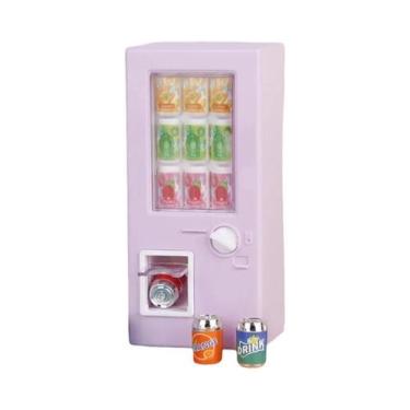 Imagem de Conjunto De Máquina De Bebidas Miniatura Para Casa De Bonecas 1:12, Mo