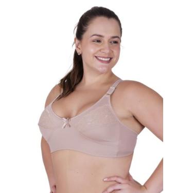 Imagem de Sutiã Plus Size Sem Bojo Reforçado 46 ao 54 -c13 CETINETE - BELLA DA S