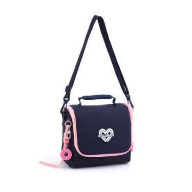 Imagem de Lancheira Térmica Feminina com Alça Ajustável Chaveiro Fofo - Seanite,