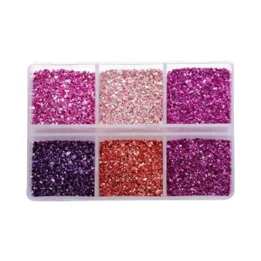 Imagem de 30g De Pedras De Vidro Trituradas Para Resina, Pedras Irregulares Queb