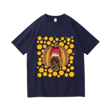 Imagem de Camiseta Com Estampa De Bolinhas Yayoi Kusama, Artista Japonesa, Arte 