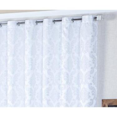 Imagem de Cortina Tecido Jaquard Semi blackout 2,80x1,80 Para Sala e Quarto - ga