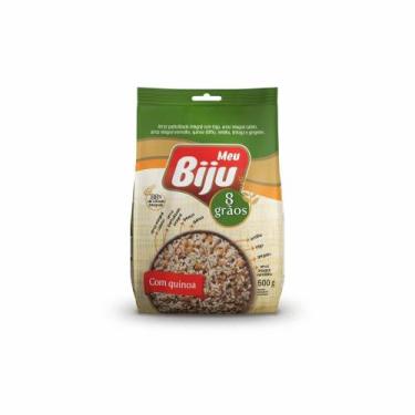 Imagem de Arroz 8 Grãos com Quinoa Meu Biju 500g