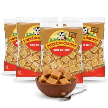 Imagem de Kit c/ 4und Doce de Leite Tradicional Portão do Cambui 200g - Portão D
