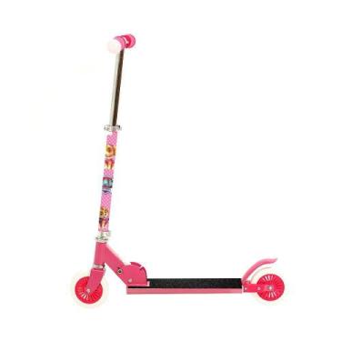 Imagem de Patinete Skye 2 Rodas Infantil De Menina Rosa - Bbr Toys