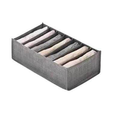 Imagem de Caixa Organizadora De Calças Com 9 Divisórias Para Armário E Guarda-Ro