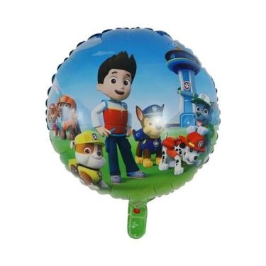 Imagem de Balão De Alumínio Patrulha Canina Ryder Chase Skye Everest Para Decora