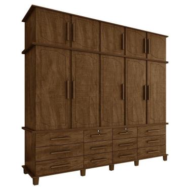 Imagem de Guarda Roupa 10 Portas e 12 Gavetas Nicolau Malbec