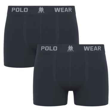Imagem de Kit 2 Cuecas Boxer Polo Wear Masculina