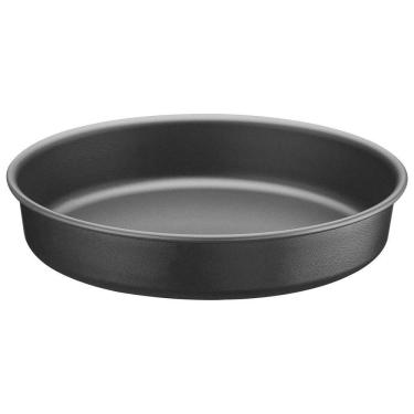 Imagem de Assadeira Redonda Tramontina Em Alumínio Antiaderente Starflon T1 Grafite 22 Cm 1,7 L Tramontina