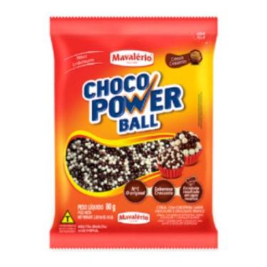 Imagem de Cereal Power Micro Ball Leite Branco 80g - Mavalério - Mavalerio