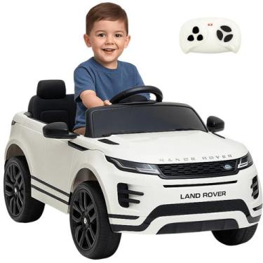 Imagem de Carro Elétrico Infantil Bang Toys Range Rover Evoque Branco 12V