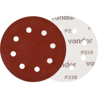 Imagem de Disco De Lixa Com Costado Em Pluma 180 Mm, Grão 220, Para A Lixadeira Lpv 750, Vonder O...