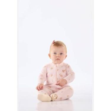 Imagem de Macacão Unissex Bebê Suedine Comfy Up Baby-Unissex