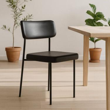 Imagem de Cadeira Fixa 4 Pés Martiflex Taina - Taina02 Preto