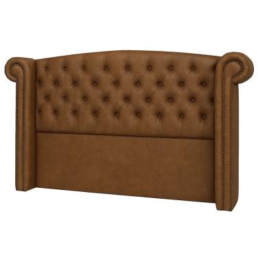Imagem de Cabeceira Casal Queen Cama Box 160 Cm Lisboa Corano Caramelo - Nexta Casa