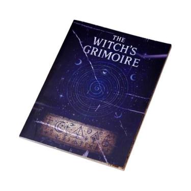 Imagem de Grimoire De Bruxaria Gótica Com 77 Páginas, Kit Livro Das Sombras, Fas