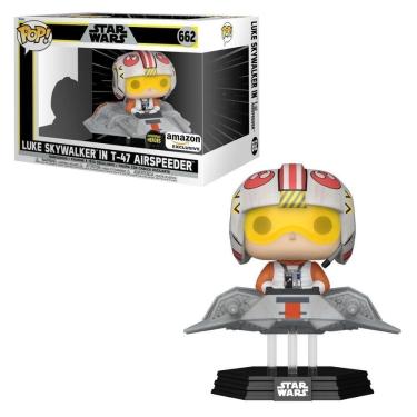 Imagem de Boneco Funko Pop! Rides Super Deluxe Star Wars - Luke Skywalker No T-47