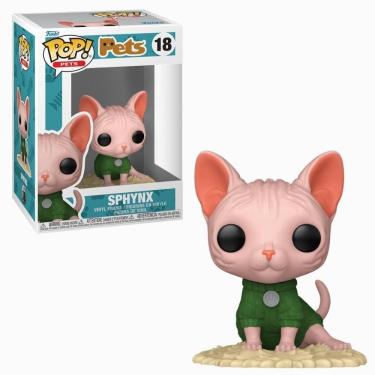 Imagem de Boneco Funko Pop! Pets - Gato Sphinx