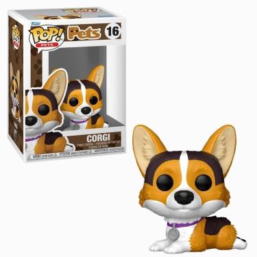 Imagem de Boneco Funko Pop! Pets - Corgi