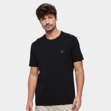 Imagem de Camiseta Calvin Klein Patch Casual Masculina-Masculino