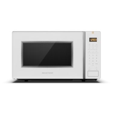 Imagem de Micro-Ondas 23 Litros Com Multi Preparos Branco Brastemp - Bms23ab 110V