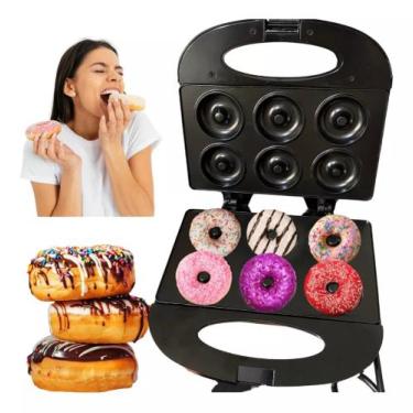 Imagem de Máquina Donuts Rosquinhas Deliciosas 6un Confeitaria 750W - Sokany, 11