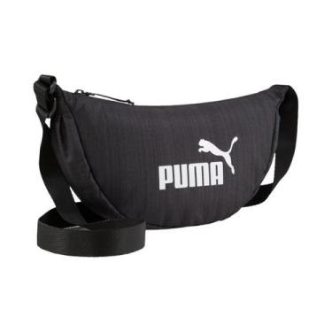 Imagem de Bolsa Puma Base Half Moon Meia-Lua Unissex - Preto - Único, Preto, Úni