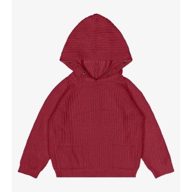 Imagem de Suéter Tricot Infantil Trick Nick Vermelho, 14, Vermelho
