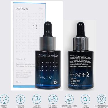 Imagem de Serum Vitamina C 30Ml Rejuvenescimento Dia/Noite Ozonizado Ozoncare Philozon