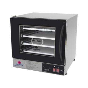 Imagem de Forno Turbo Elétrico Progás Digital Fast Oven PRP-004 Plus em Aço Inox Preto 110V