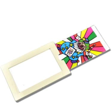Imagem de Truque de Mágica Coloring Frame Palhaço Mágico com Cartas de Cor