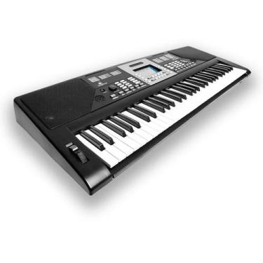 Imagem de Teclado Sintetizador Elétrico 61 Teclas Preto P222 - Pegasus