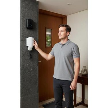 Imagem de 2x Porteiro Residencial 2 Fios: Segurança e Controle - Congratulations