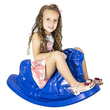 Imagem de Gangorra Infantil Cavalinho Azul