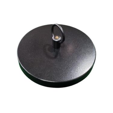 Imagem de Canopla Lustre Pendente Elo Corrente Md-1008 11x1,2cm Preto