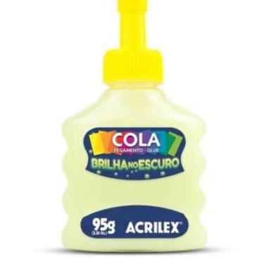 Imagem de Cola Especial Para Artesanato Brilha No Escuro 95G Acrilex