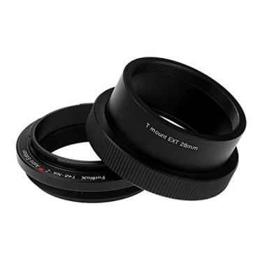 Imagem de Adaptador de lente Fotodiox Astro Edition - Compatível com telescópios de campo amplo de montagem em T de 48 mm (x0,75) para câmeras sem espelho de montagem em Z da Nikon para astrofotografia de espaço profundo
