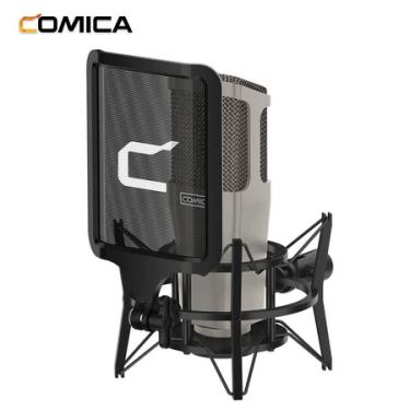 Imagem de Microfone de Estúdio Profissional Comica STM01 Cardióide Condensador Vocal XLR