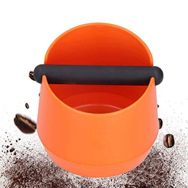 Imagem de Caixa de café durável, absorvente de choque, com barra removível e base antiderrapante, recipiente de armazenamento para cafeterias, leite, chá e bares (redondo)