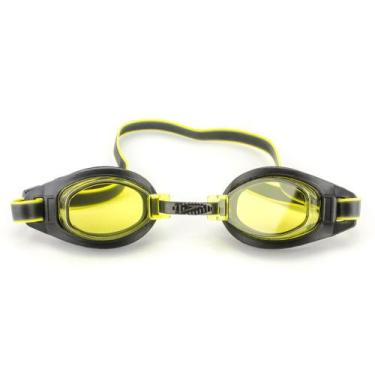 Imagem de Óculos De Natação Speedo Free 3.0 - Preto E Amarelo
