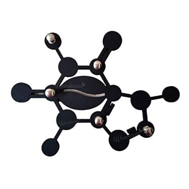 Imagem de Porta Chaves Molécula Cafeína - Woodecora