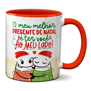 Imagem de Caneca Natal Flork Melhor Presente é Você ao Meu Lado (Vermelha)