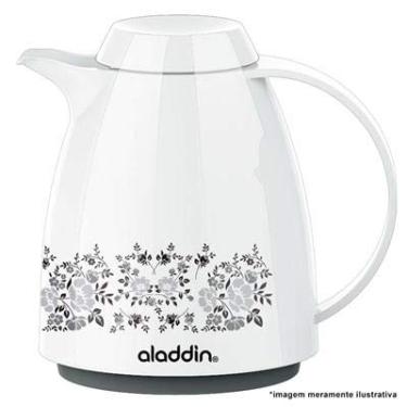 Imagem de Garrafa Aladdin Bule Verona Liberty Rolha Decorado 400ml