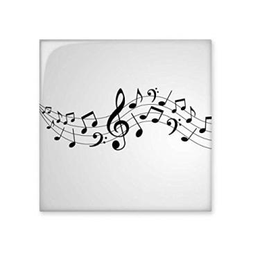 Imagem de Energetic Music 5-le Staff, azulejo de cerâmica brilhante para banheiro, cozinha, parede