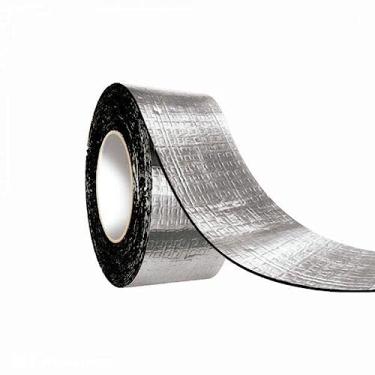 Imagem de Manta Fita Aluminizada Adesiva 1mmx20cmx100cm Vedaforte Calha Forte Affara/cinza