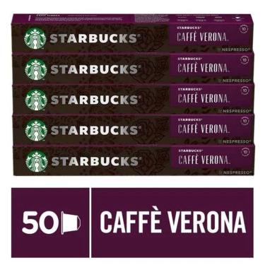 Imagem de Kit Café Verona By Nespresso Starbucks= 50 Caps