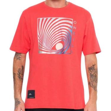 Imagem de Camiseta O'neill Spinner - Coral Hibiscus - Oneill