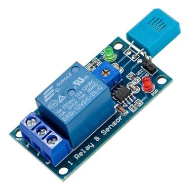 Imagem de Modulo Sensor De Umidade Do Ar *Com Acionamneto A Rele 12V - Para Arduino